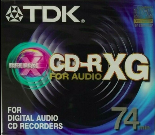 Tdk rxg digital audio - tdk, 74