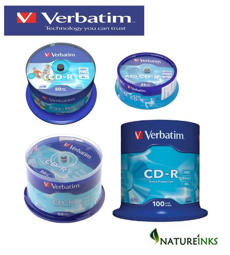 Genuine verbatim blank - cd-r,