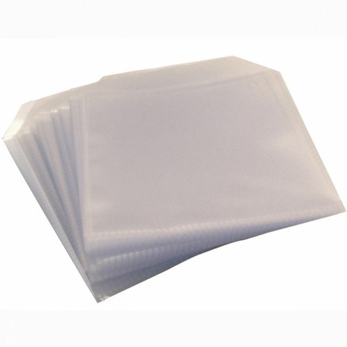 Clear dvd plastic wallets - plastic,