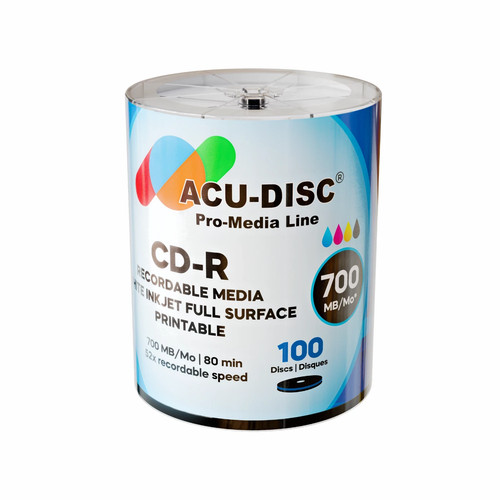 100x acu disc - 100x, white
