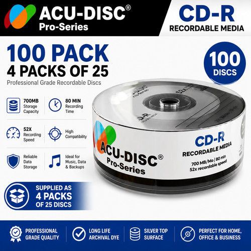 100 pack acu disc - pack, acu-disc