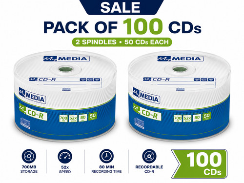100 verbatim mymedia r - 100,