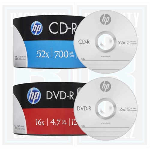 Dvd r recordable - hp, or
