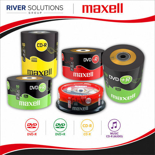 Maxell blank dvd - cd-r, dvd+r