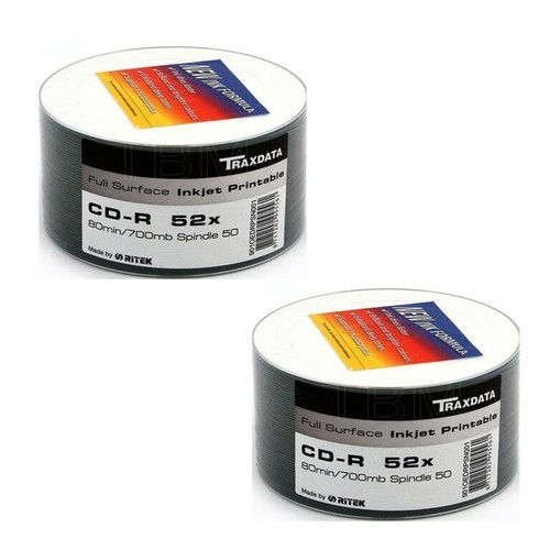 100 ritek traxdata 52x - 100,
