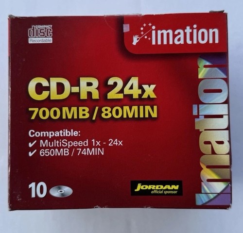 Pack imation cd r blank - pack,