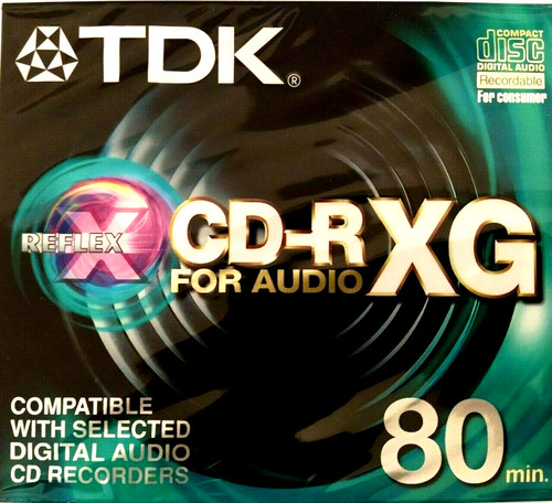 Tdk rxg 80ed - cd-rxg, audio