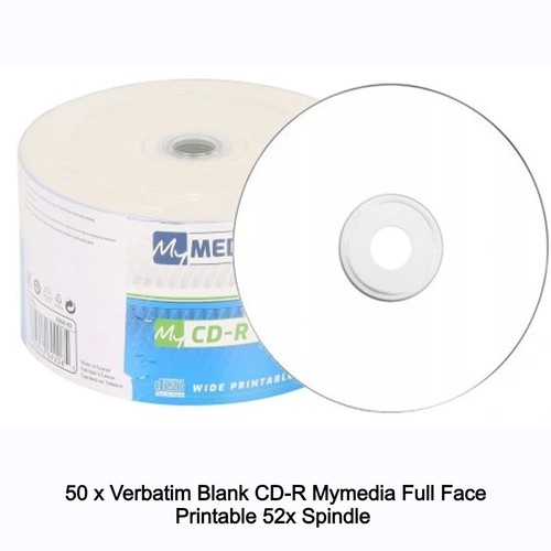 Verbatim mymedia cd r - 50,