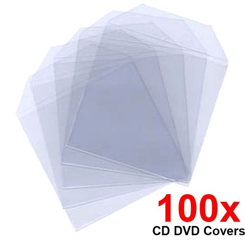 100 plastic dvd disc - disc, covers