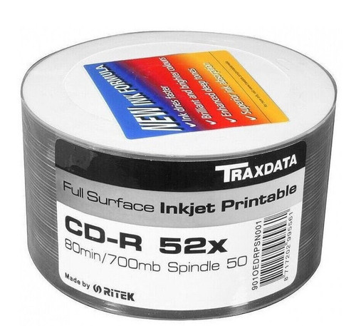 Traxdata printable white r - traxdata,